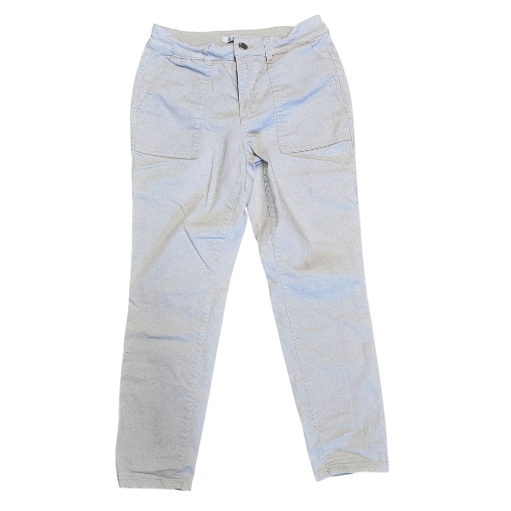 d. jeans Beige Ankle Jeans With Cargo Front Pockets Size 4 - Picture 5 of 12